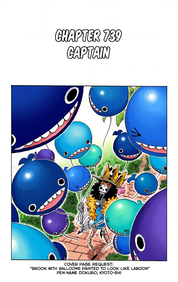One Piece - Digital Colored Comics Chapter 739 2
